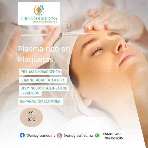 Plasma Rico en Plaquetas- Ofertas Cirugias Medina